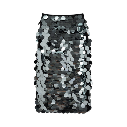 Paillette Skirt - Celadon