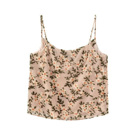 Drape Front Camisole - French Floral