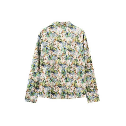 Veronika Shirt - Velvet Floral