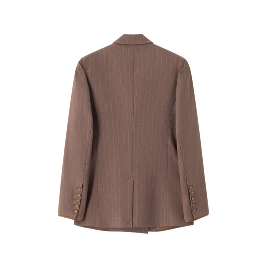 Hartley Blazer - Cinnamon Stripe