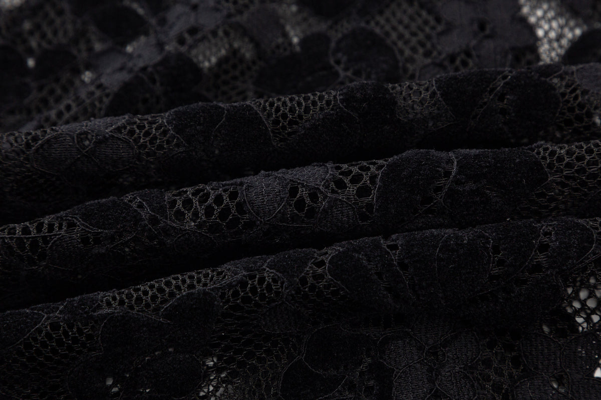 Vivian Lace Blouse - Black