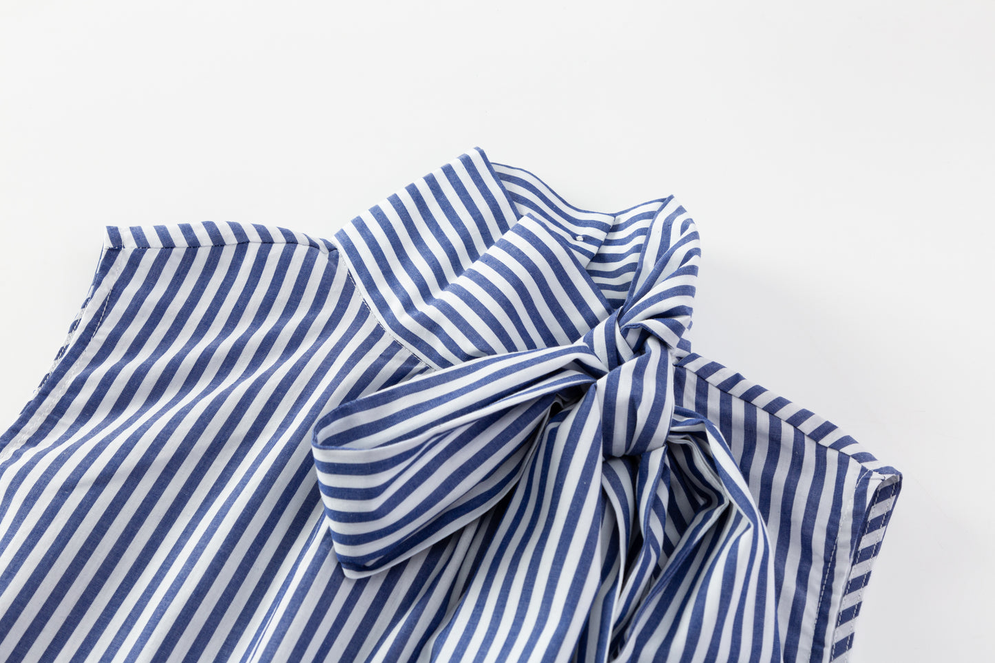 Kensington Blouse - Blue / White Stripe