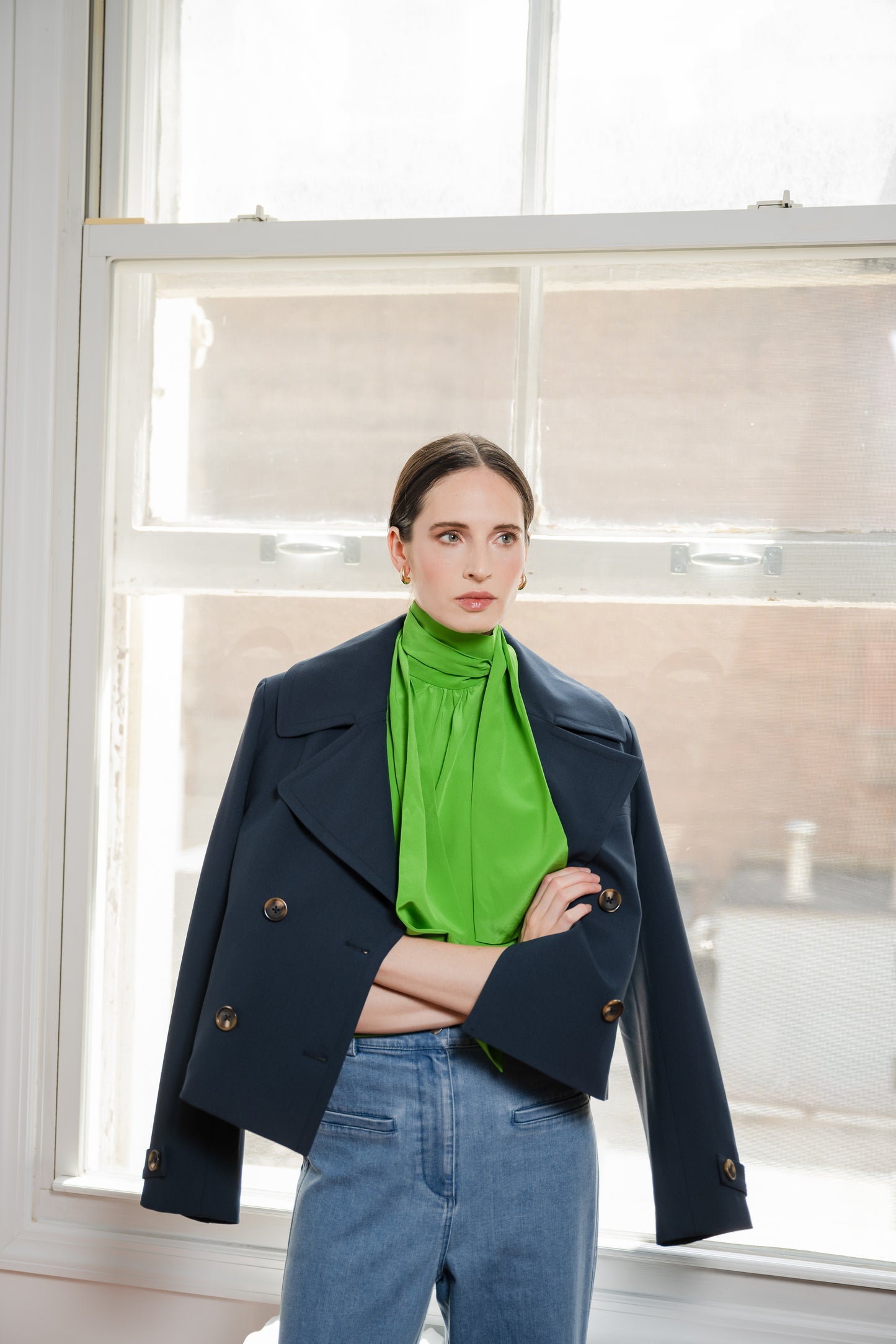 Camden Trench - Navy