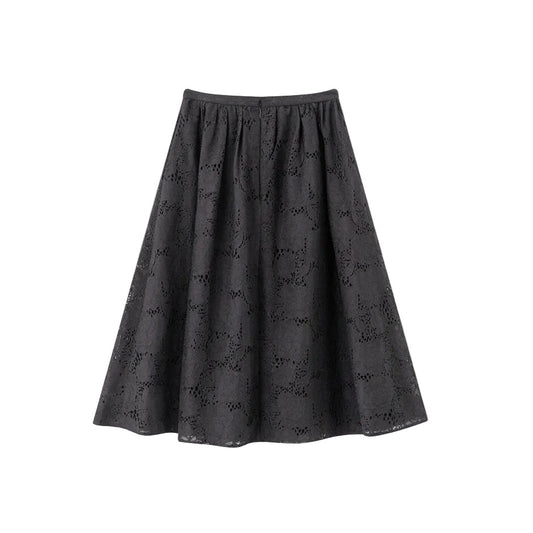 After Rose Skirt - Black