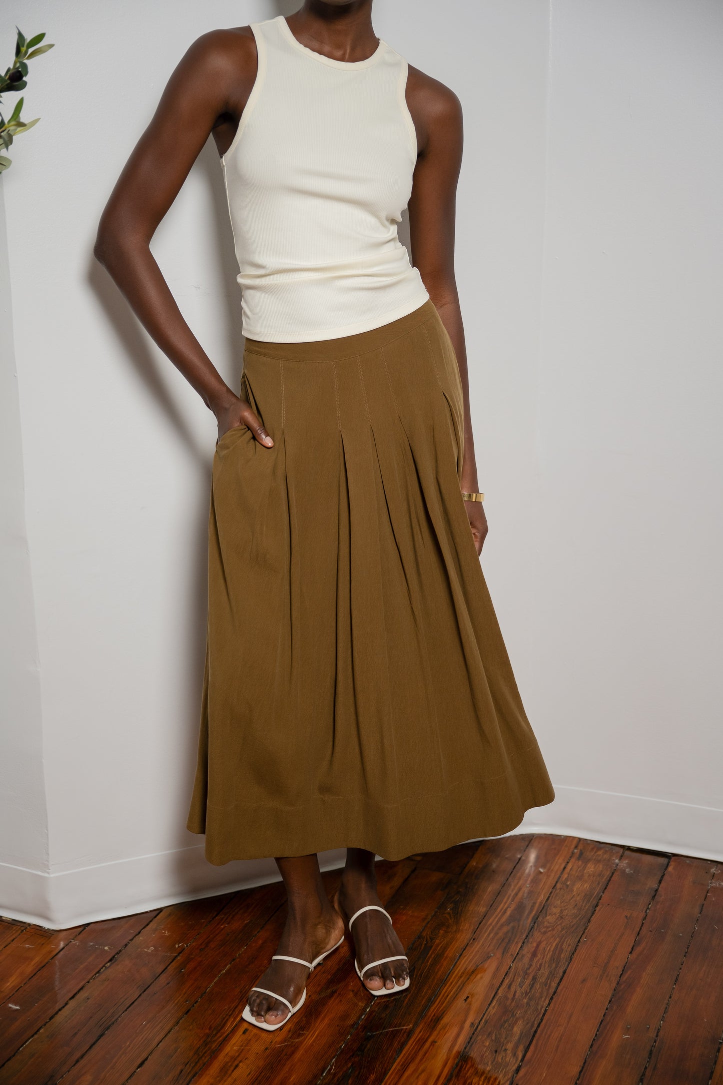Abigail Skirt - Toffee