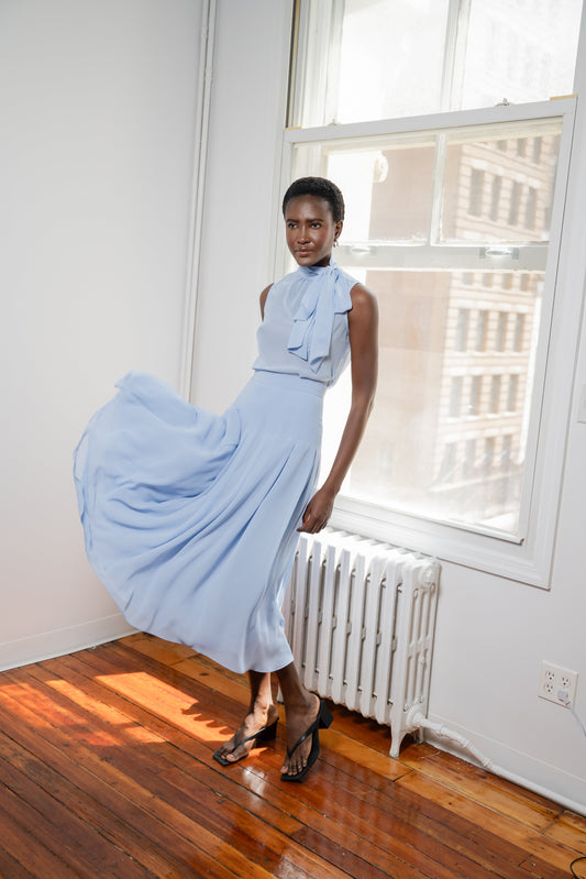 Ballerina Skirt - Cornflower Blue