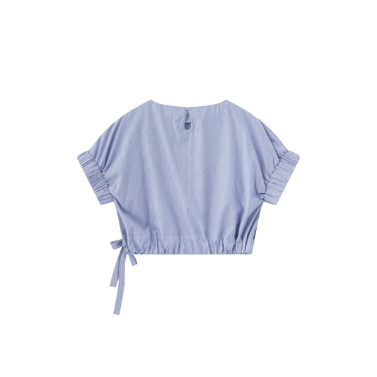 Sophia Shirt - Blue Stripe