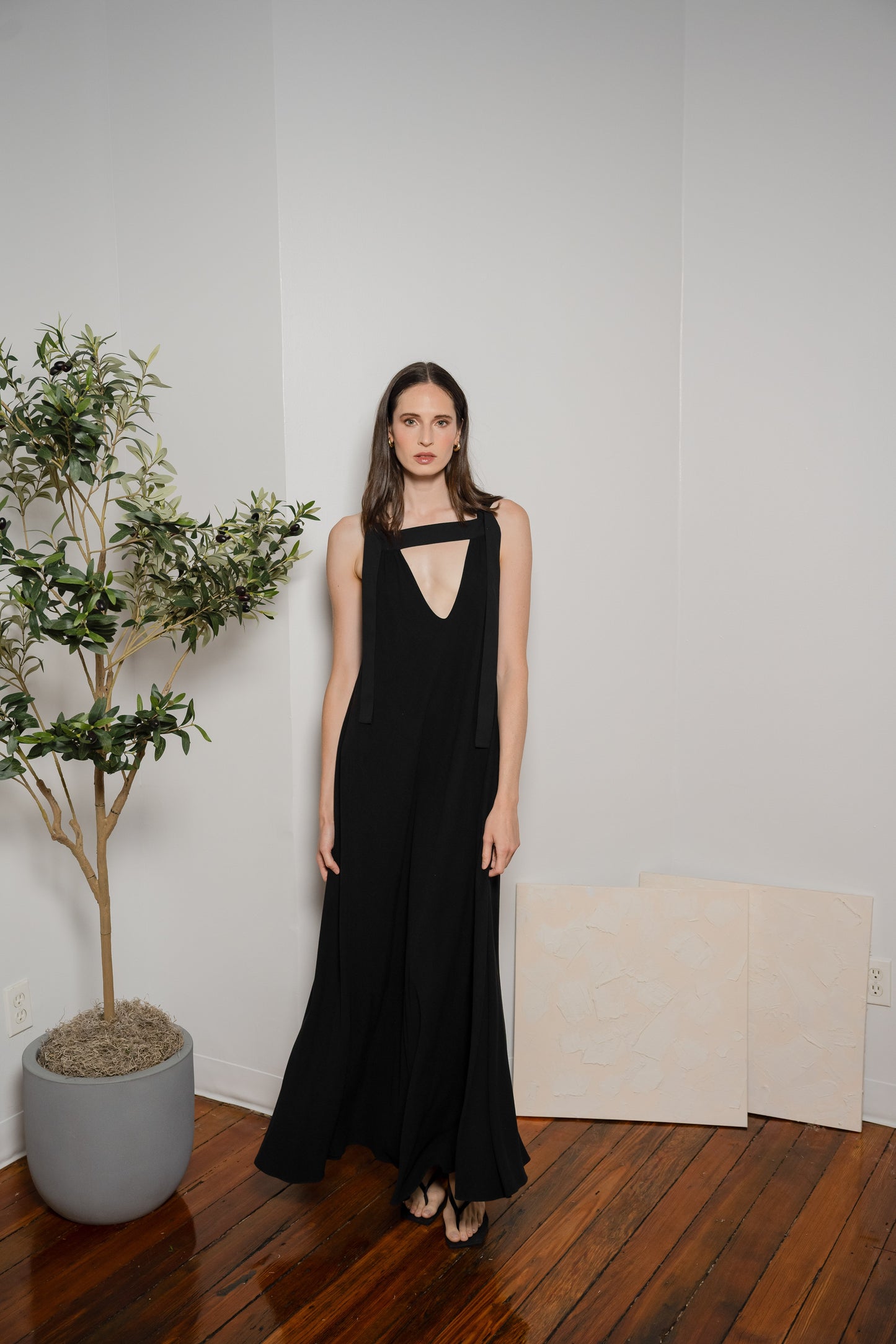 Opera Evening Dress - Black
