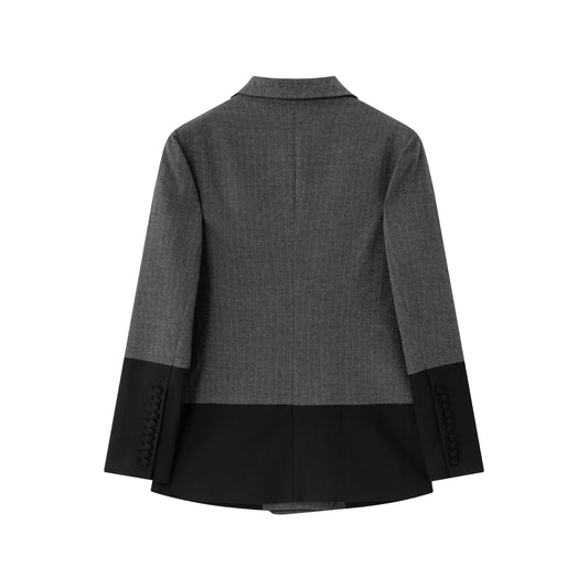 Lauren Oversized Contrast Blazer