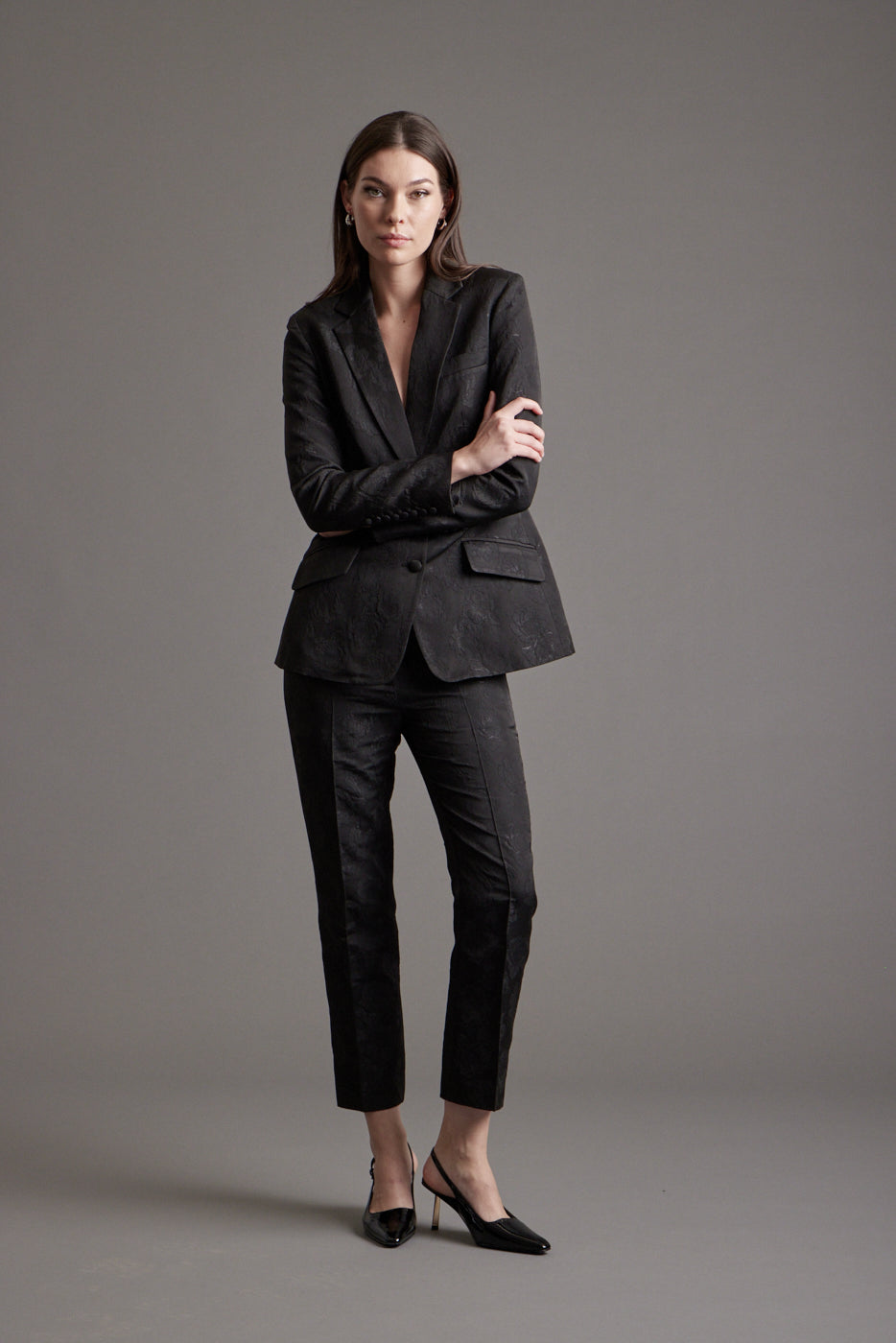 Elizabeth Brocade Blazer