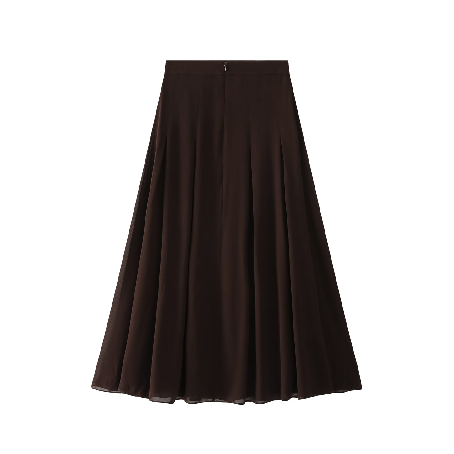 Ballet Chiffon Skirt - Chocolate