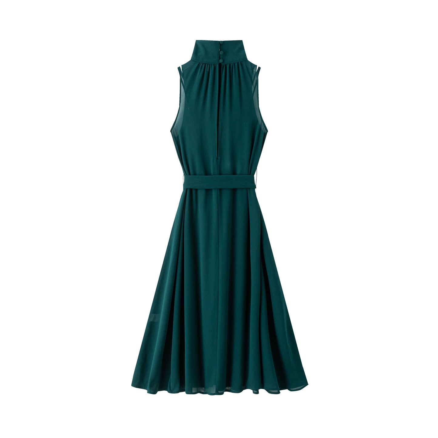 Noelle Sleeveless Dress - Jade