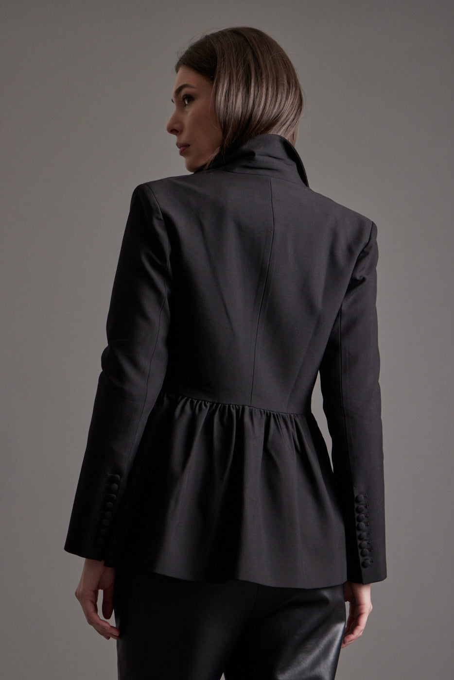 Willow Gathered Back Blazer