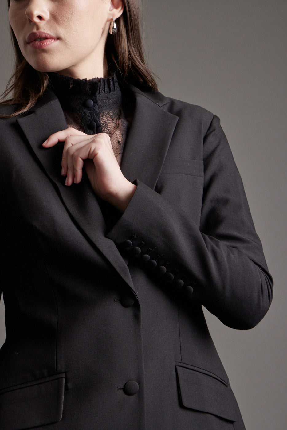 Willow Gathered Back Blazer