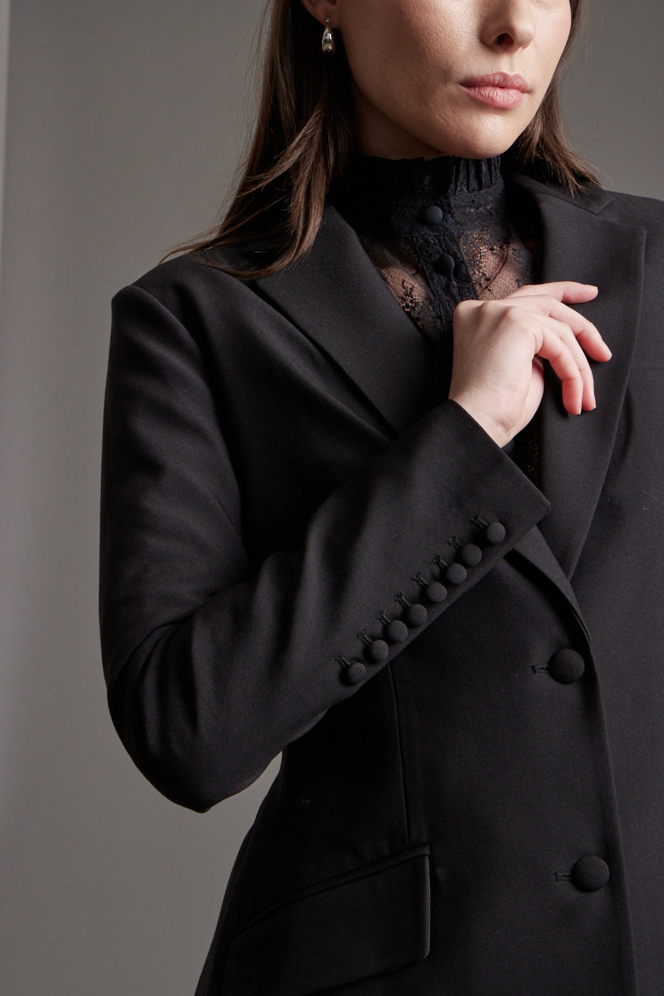 Willow Gathered Back Blazer