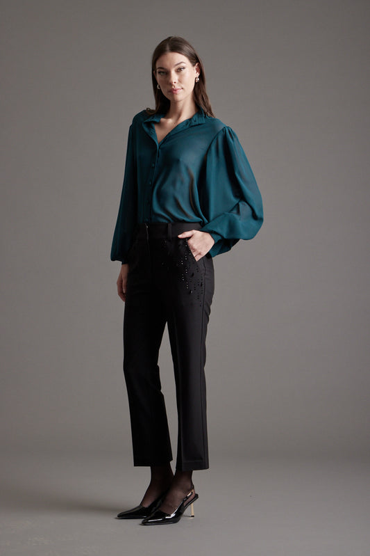 Astrid Hand Beaded Trouser