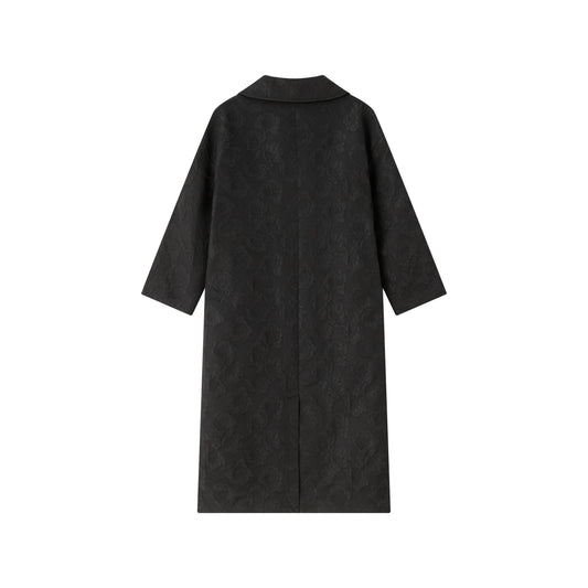 Claire Brocade Evening Coat