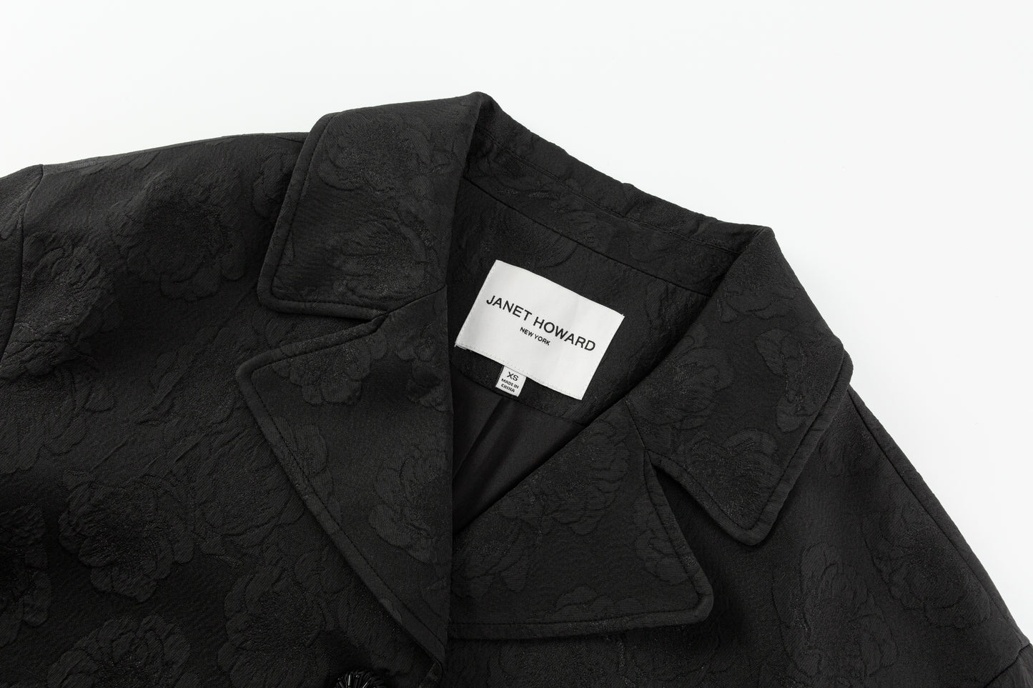 Claire Brocade Evening Coat