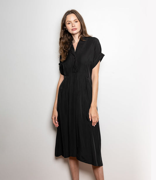 Camilla Day Dress - Black