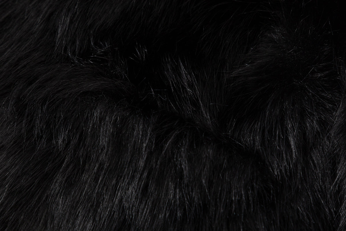 Fur Jacket - Black