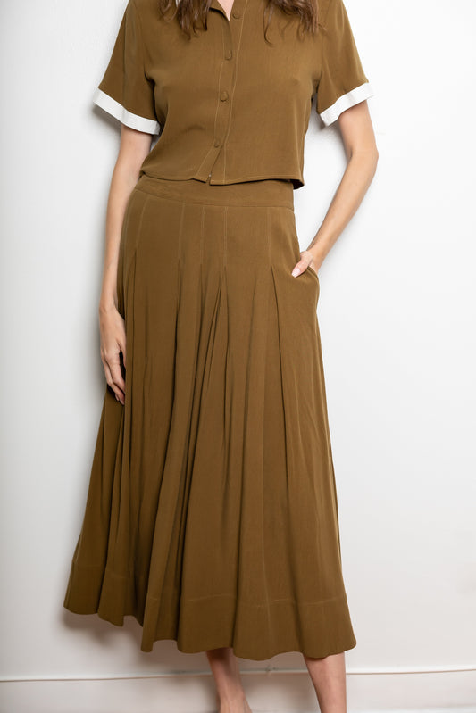 Abigail Skirt - Toffee