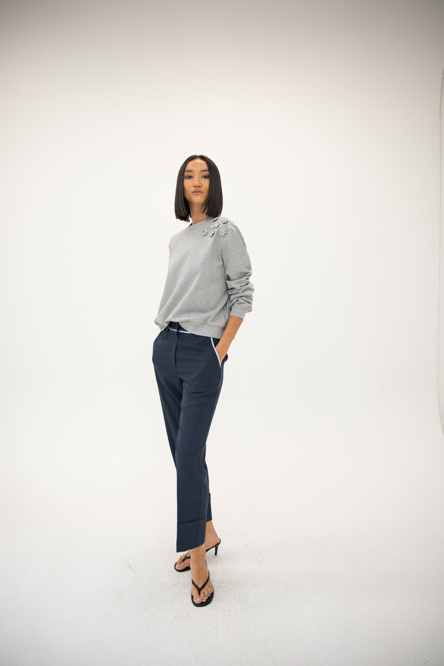 Vintage Sweatshirt - Heather Grey