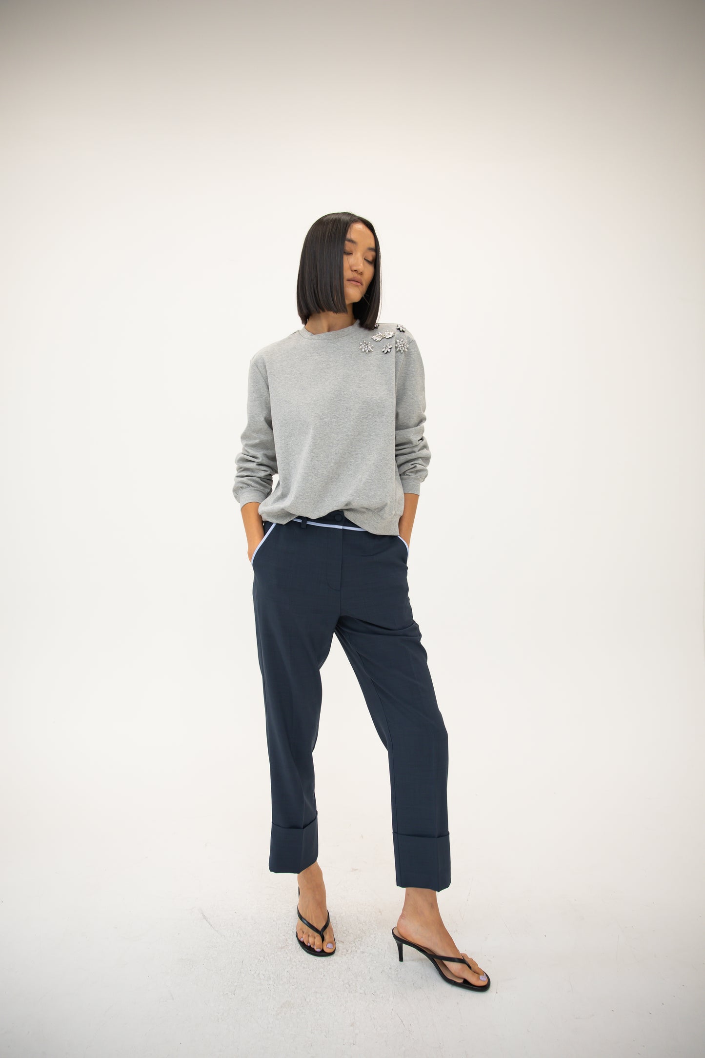 Vintage Sweatshirt - Heather Grey
