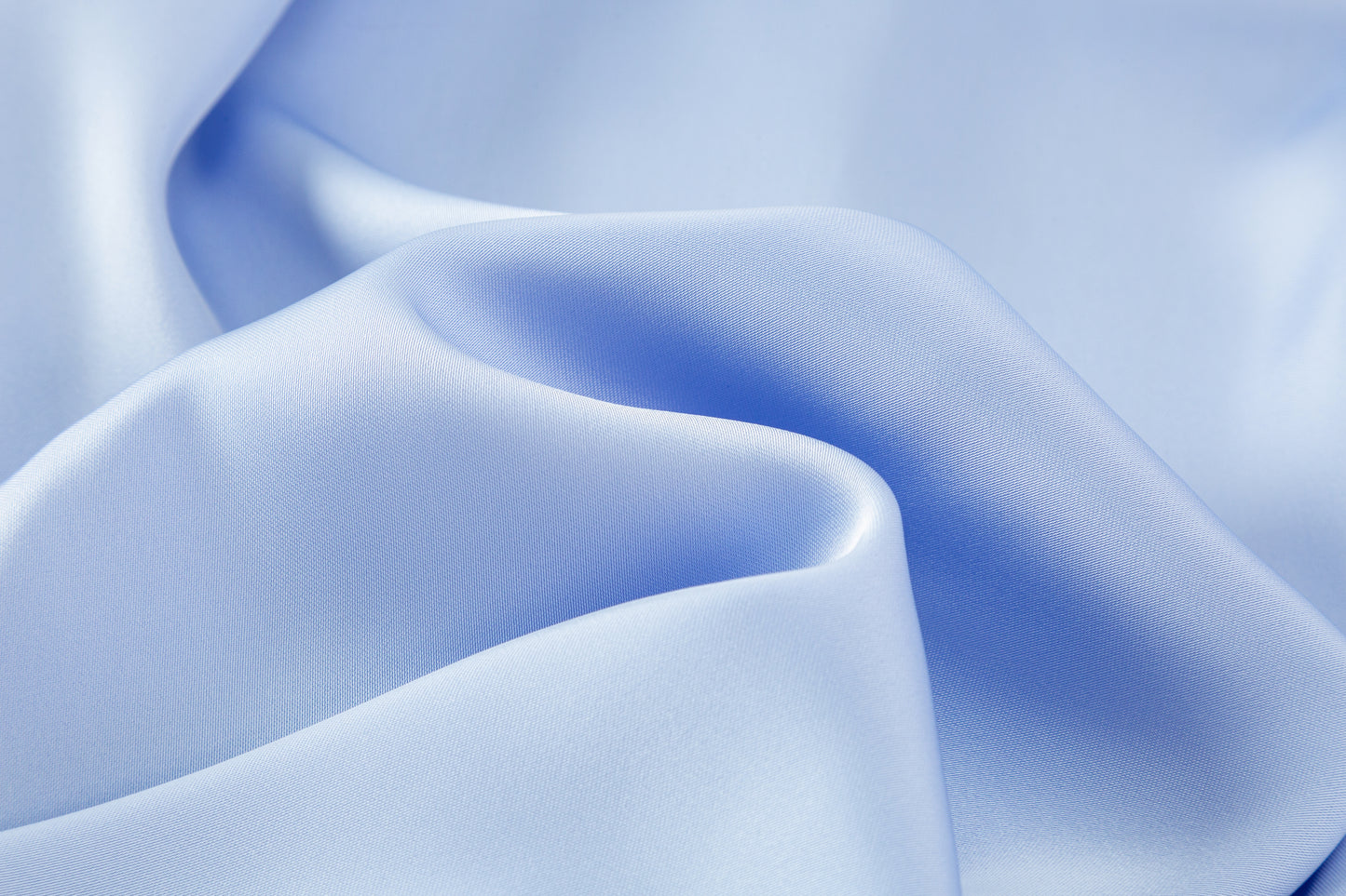 Stripe Shirt w/ Silk Twill Back - Bankers Stripe In Blue