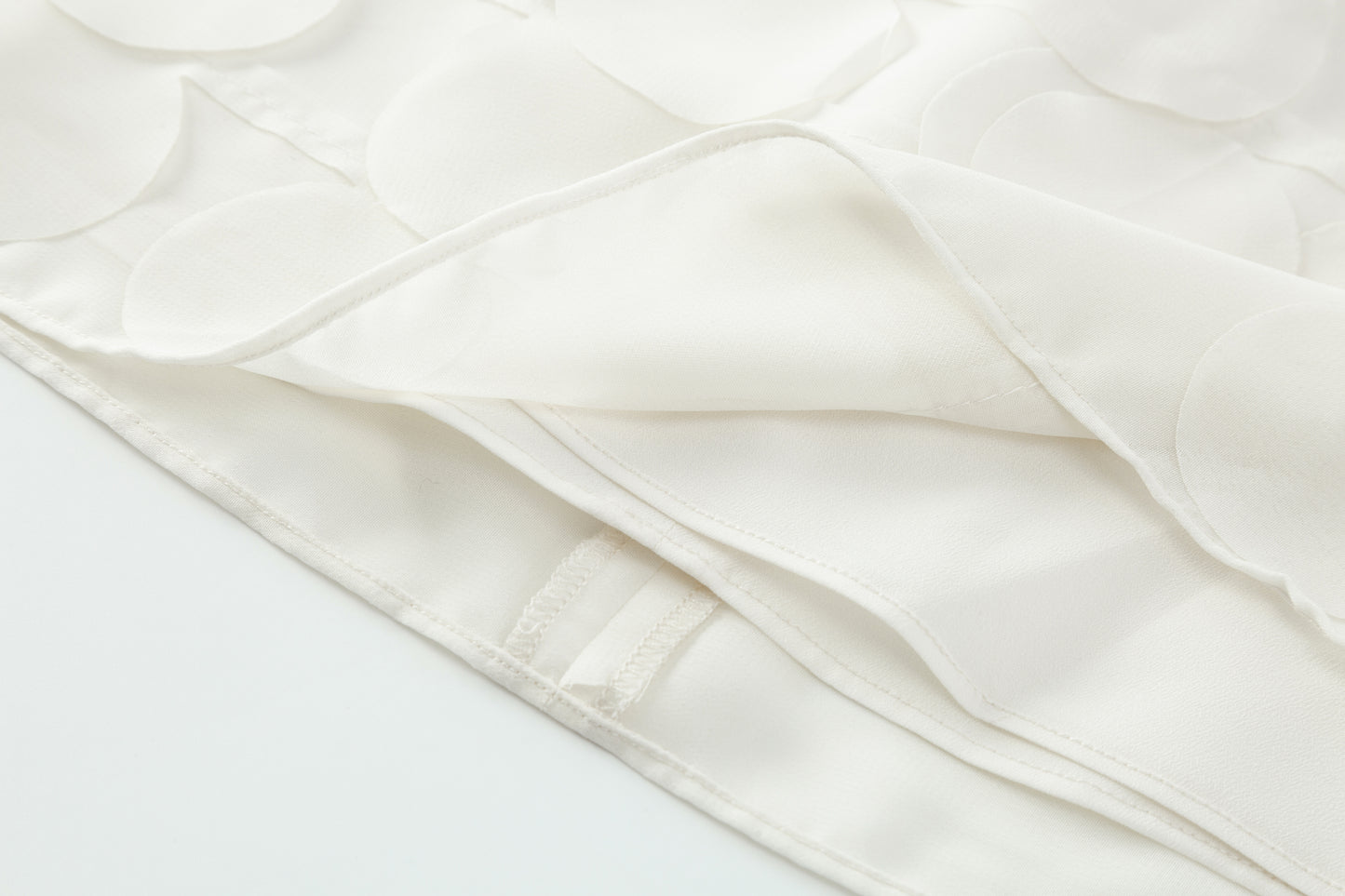 Chiffon Paillette Camisole - White
