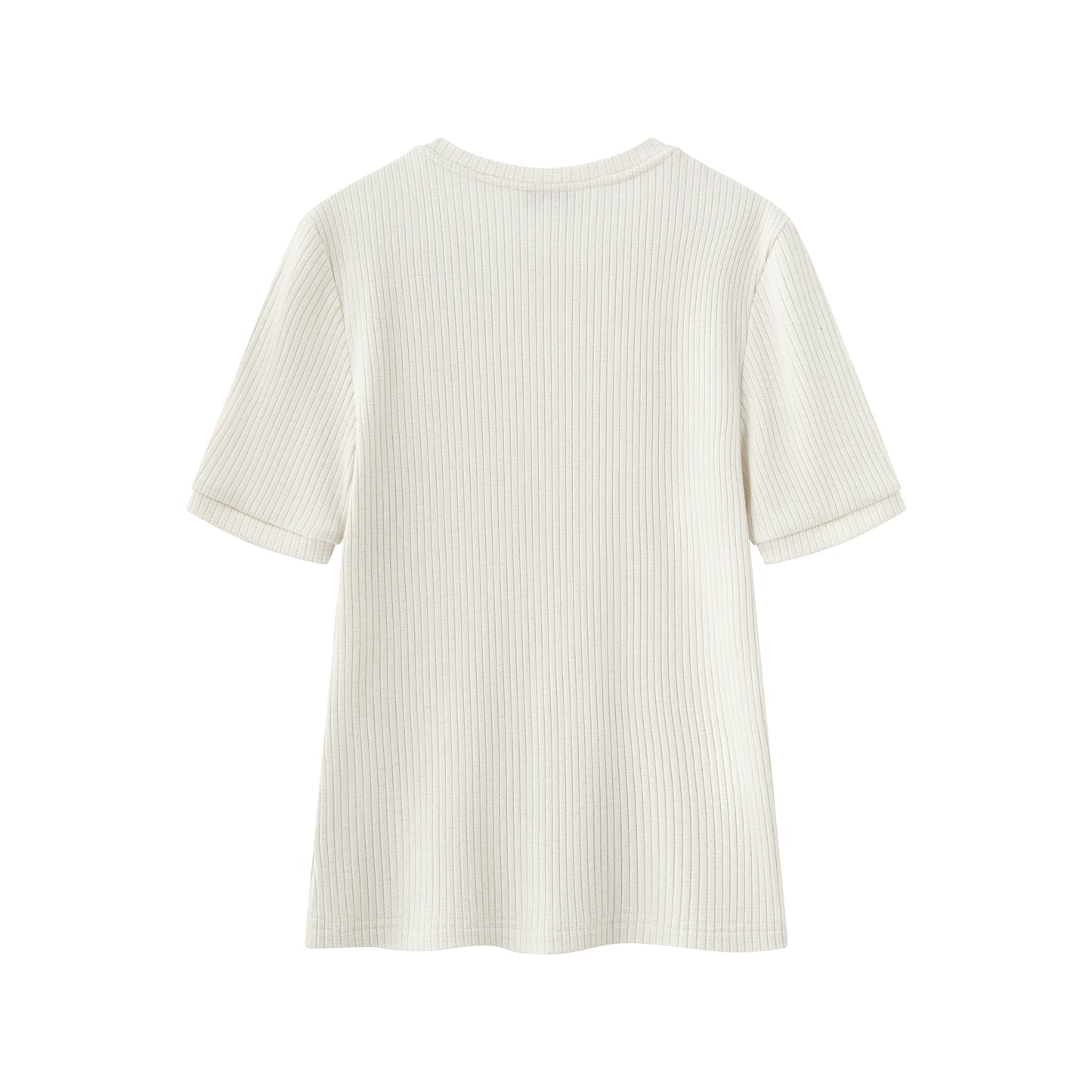 T-Shirt w/ Stones - Ivory