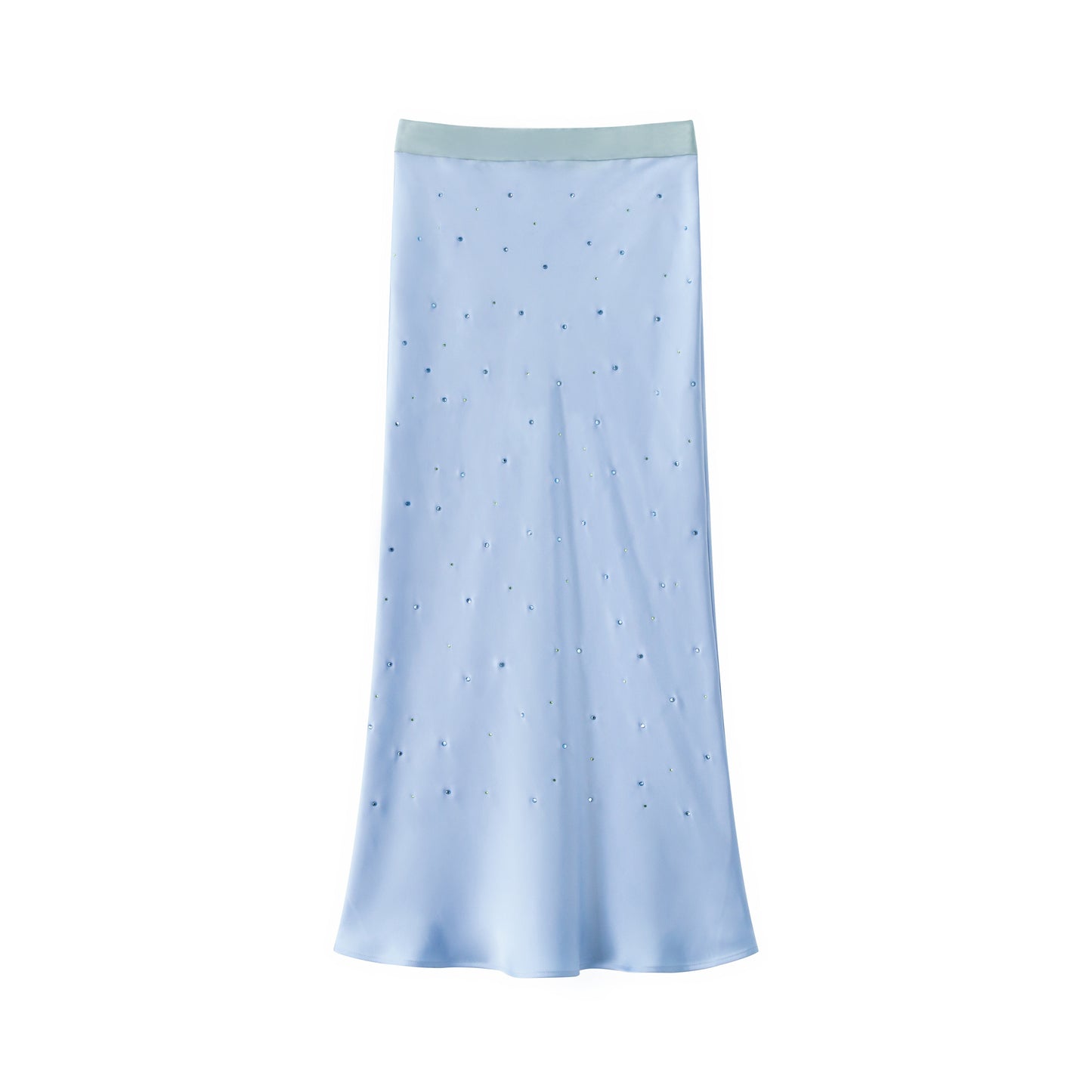 Mermaid Skirt w/ Stones - Ocean
