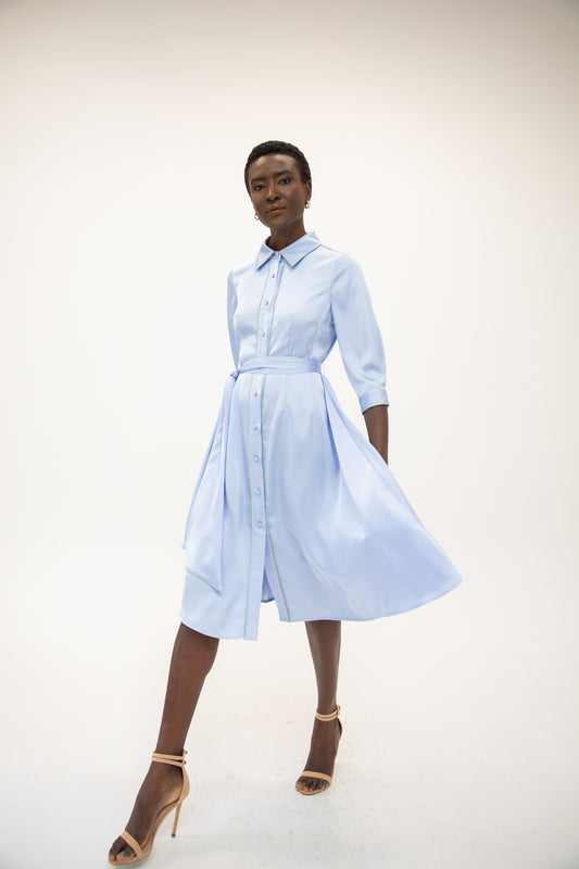 Sleeping Beauty Dress - Ocean