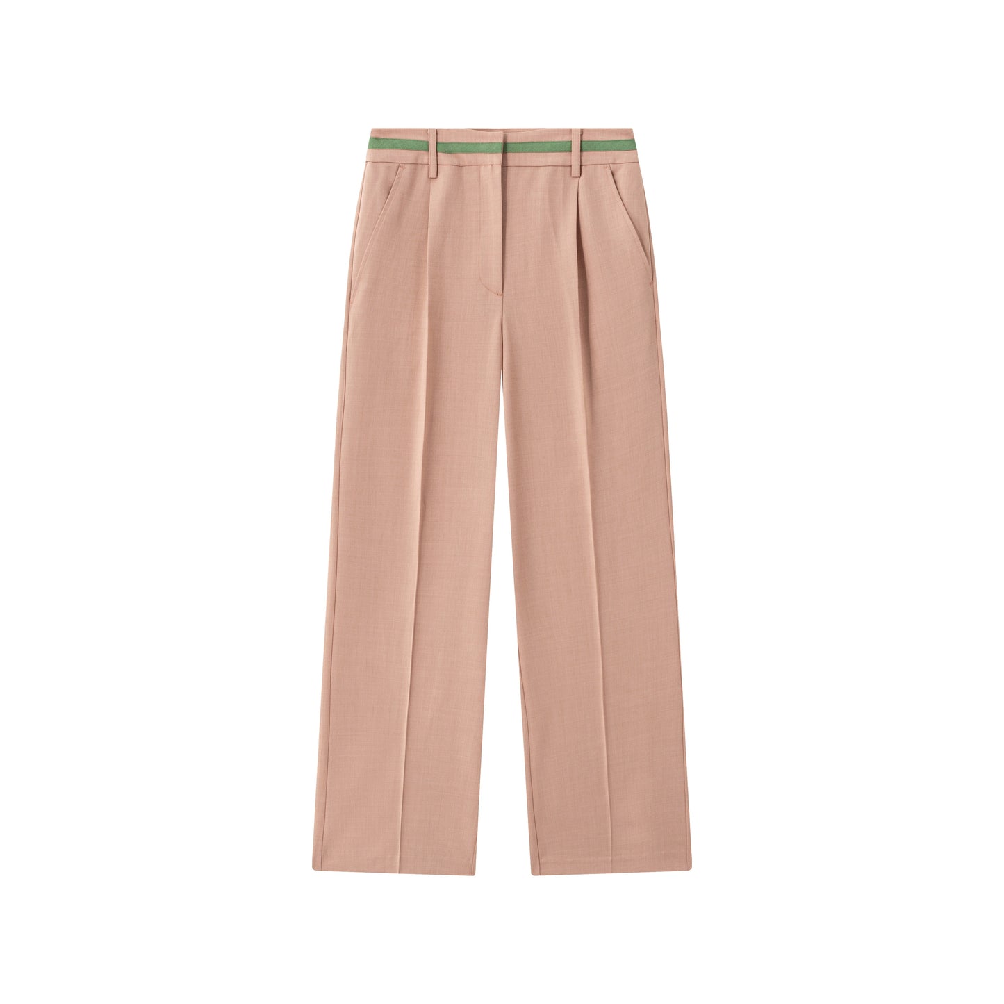 Wide Leg Trouser - Rosewood