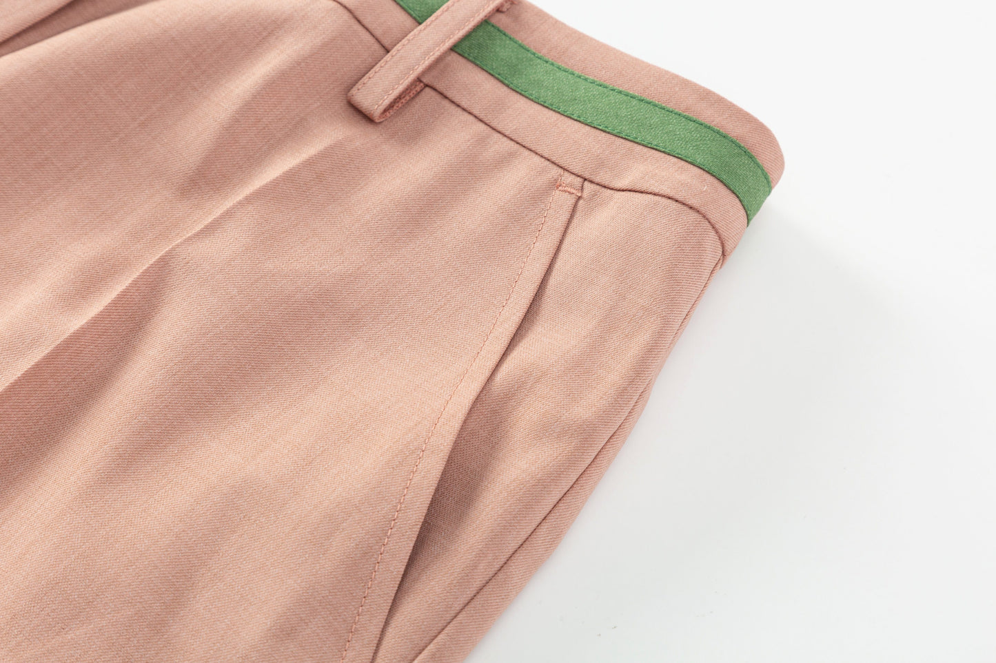 Wide Leg Trouser - Rosewood