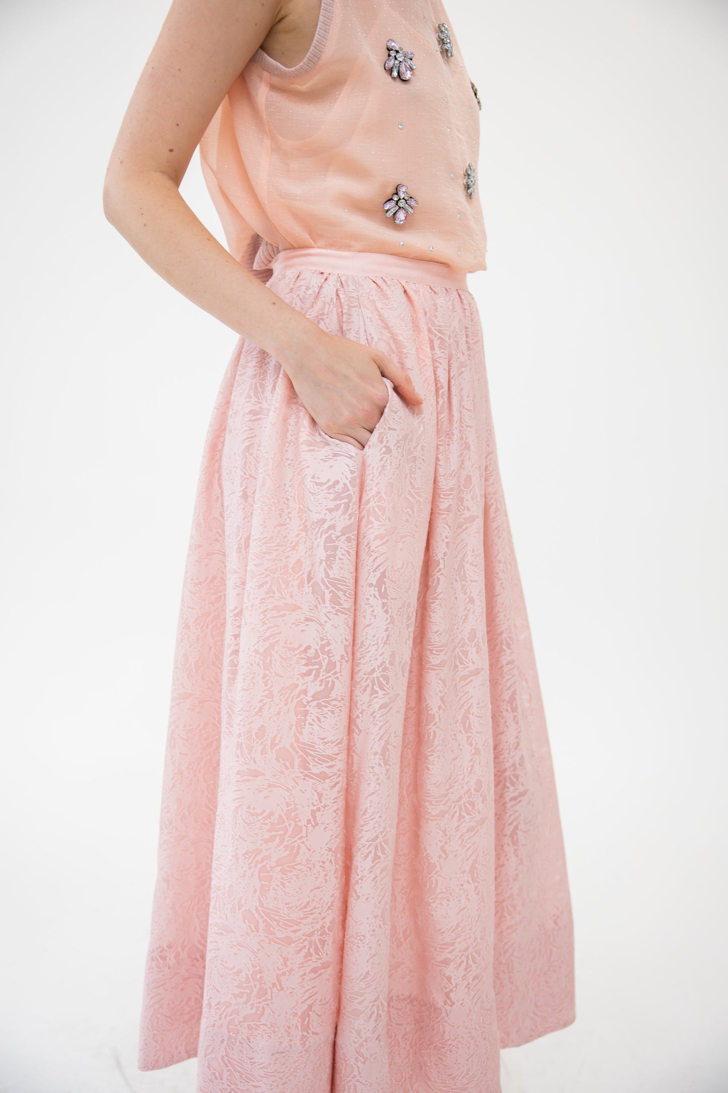 Full Skirt - Rose Pink