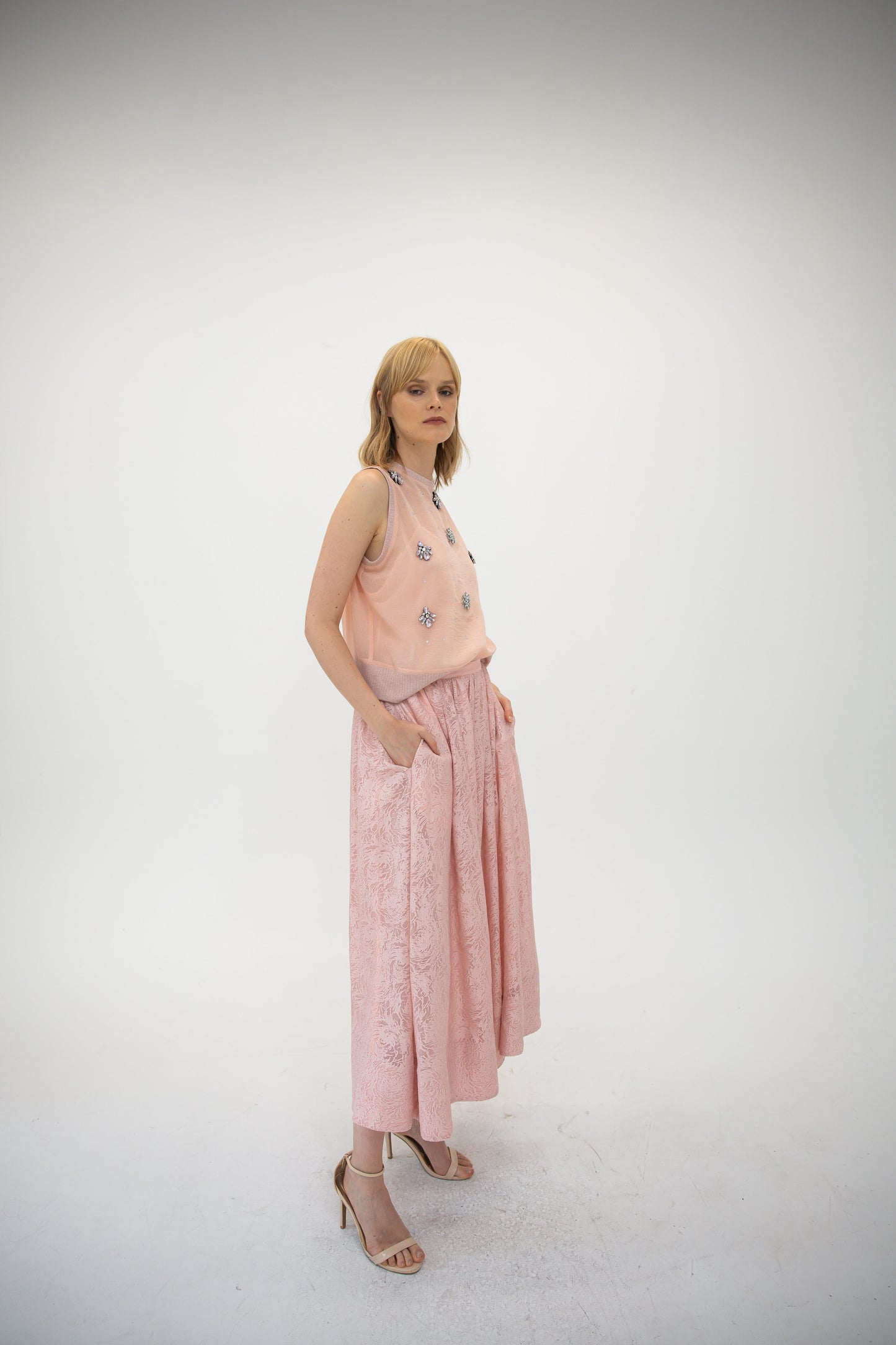 Full Skirt - Rose Pink
