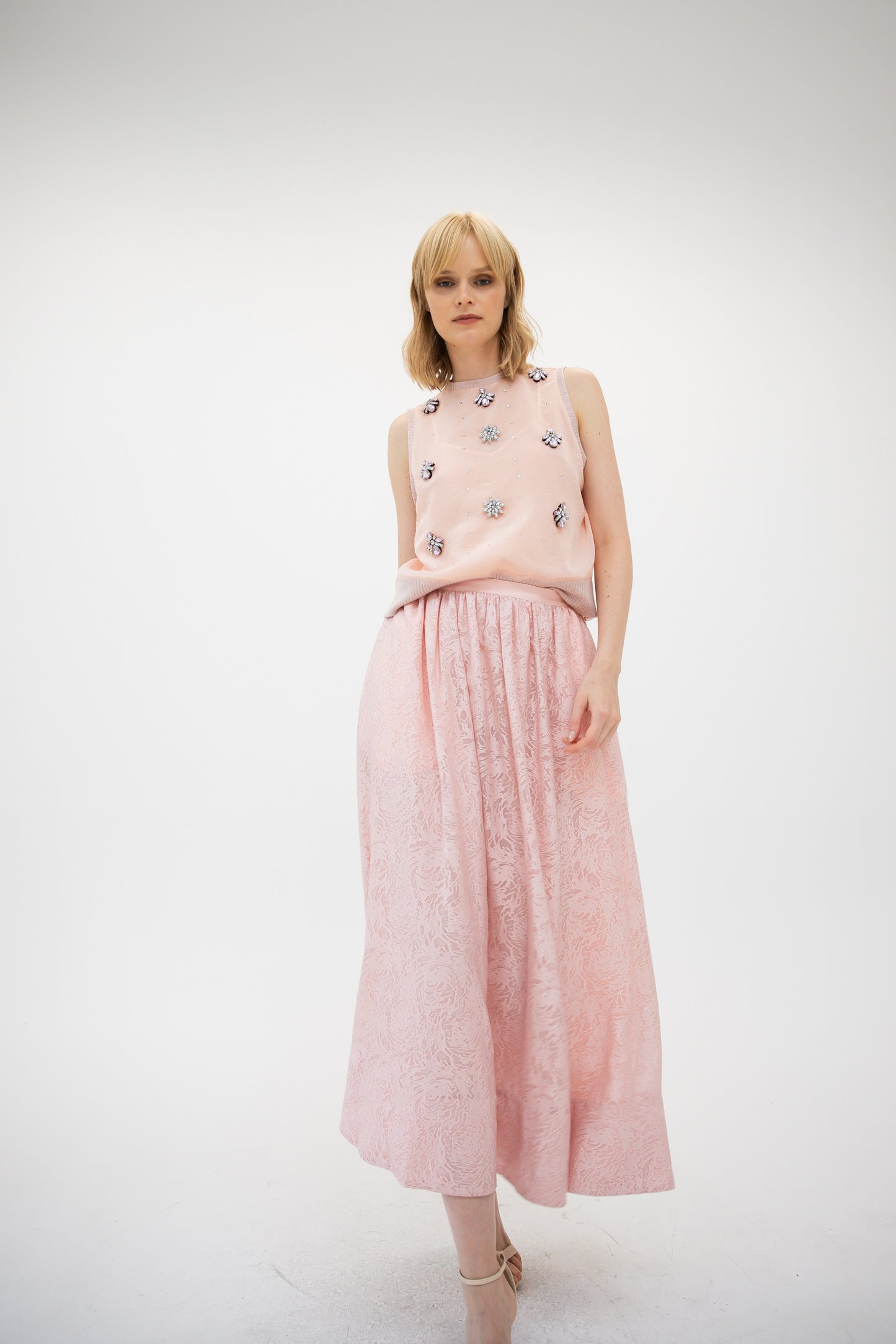 Full Skirt - Rose Pink