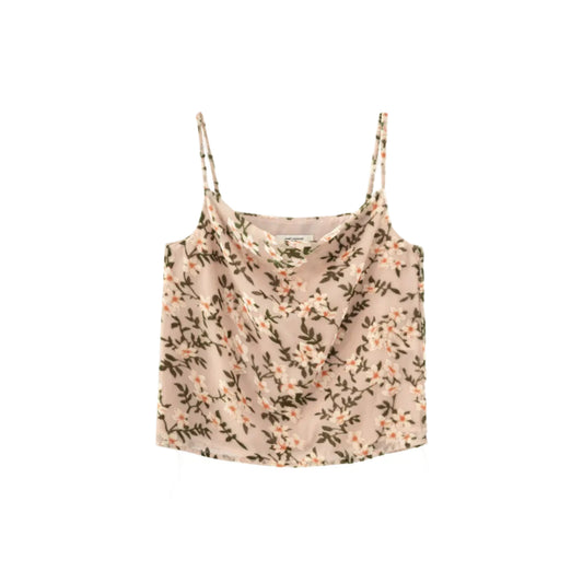 Drape Front Camisole - French Floral