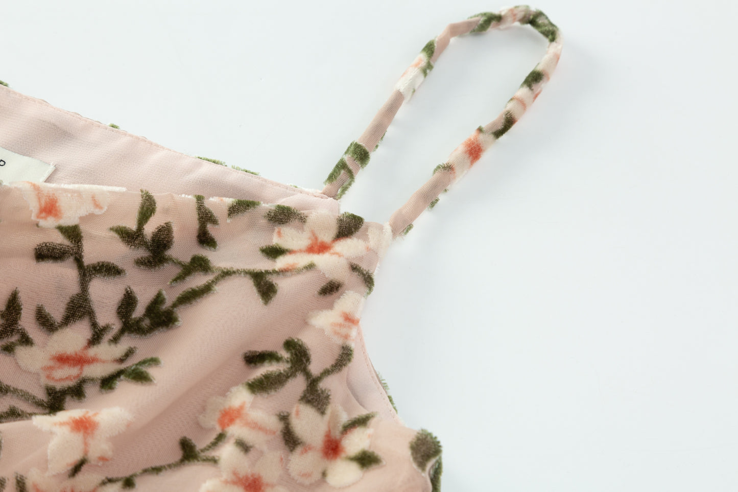 Drape Front Camisole - French Floral