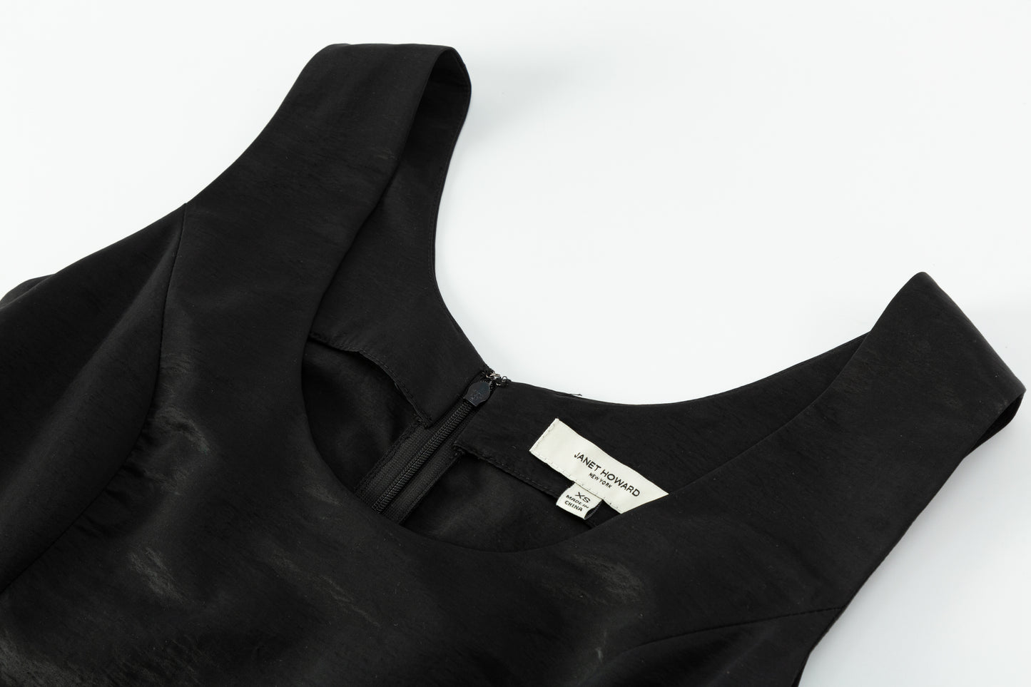 Fitted Godet Dress - Black