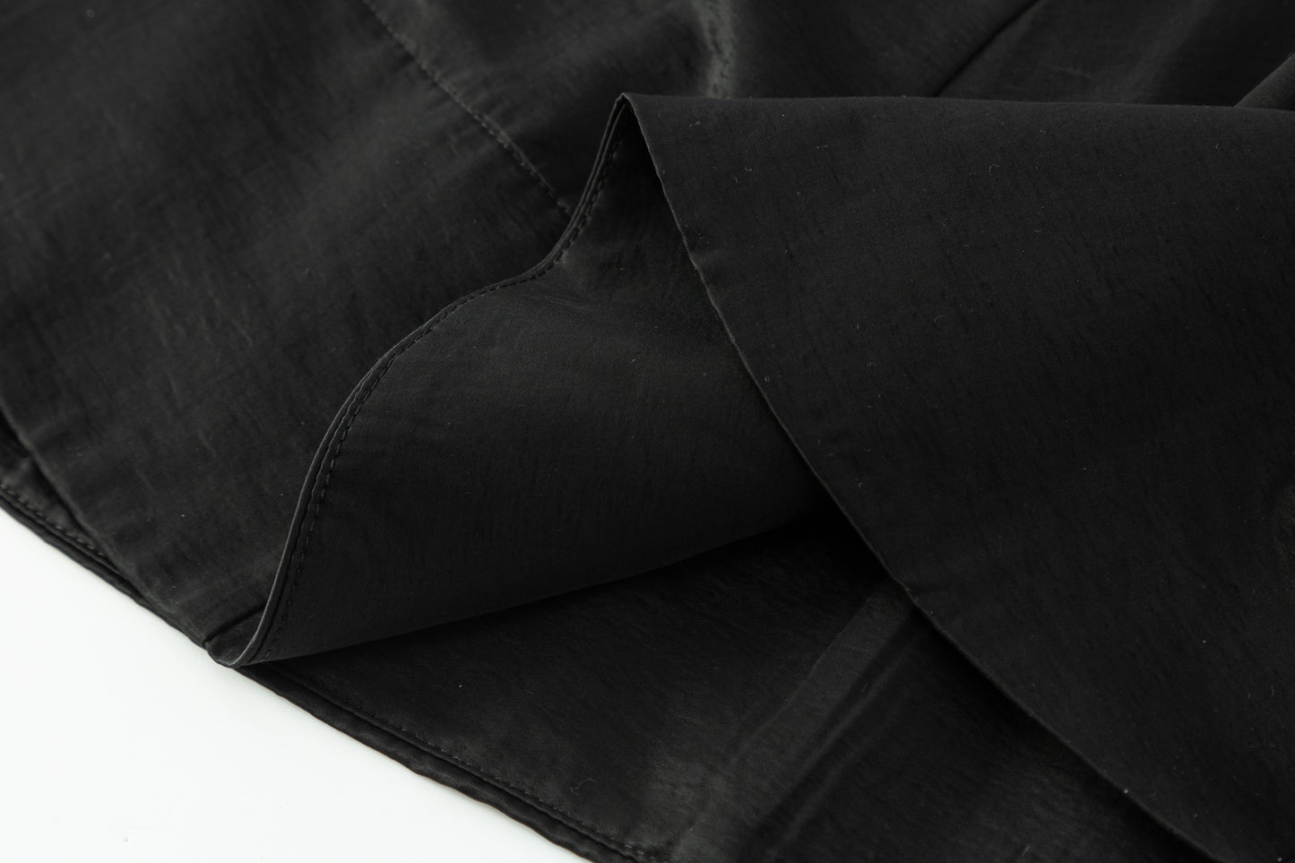 Fitted Godet Dress - Black