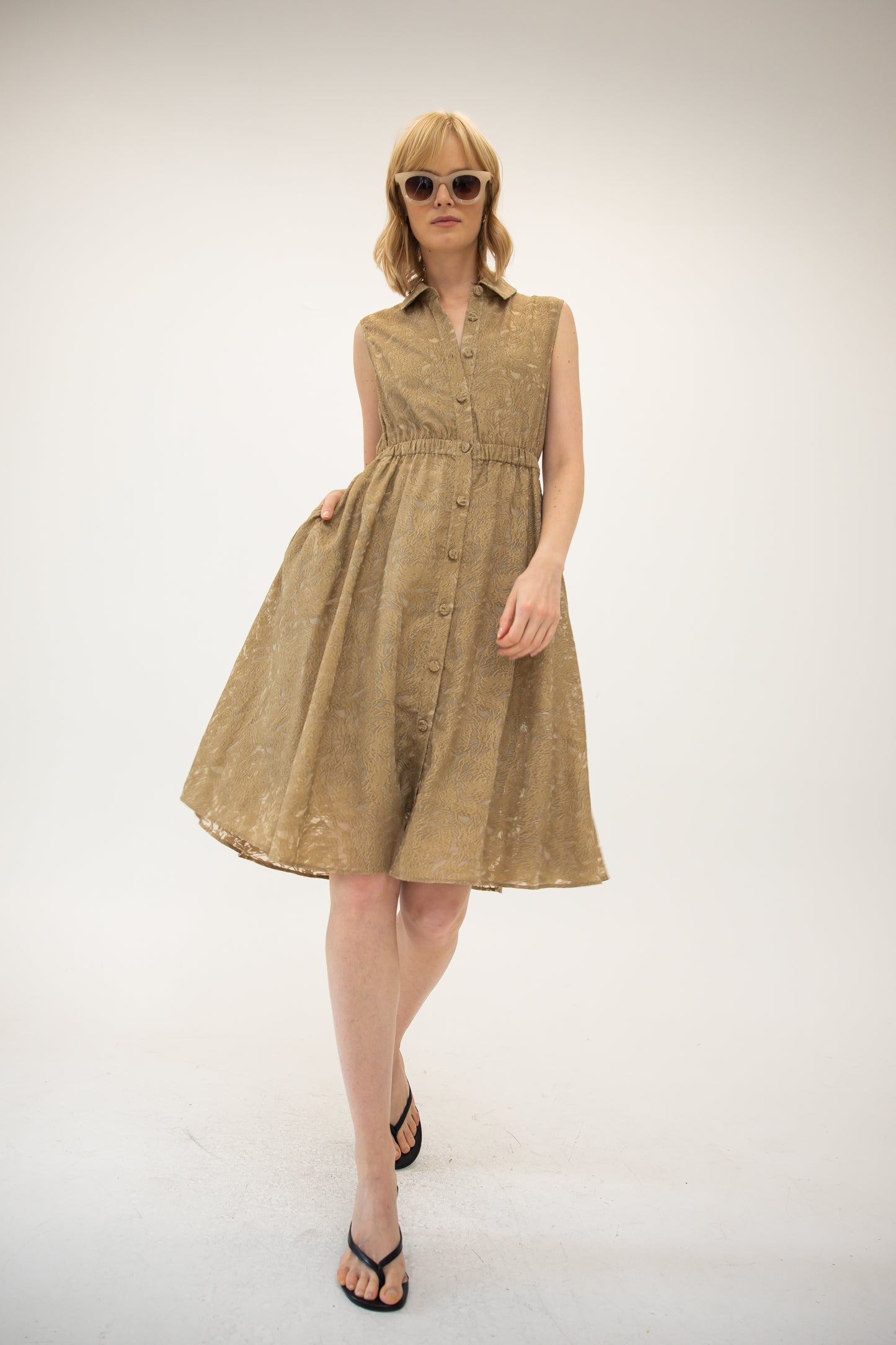 Day Dress - Bronze