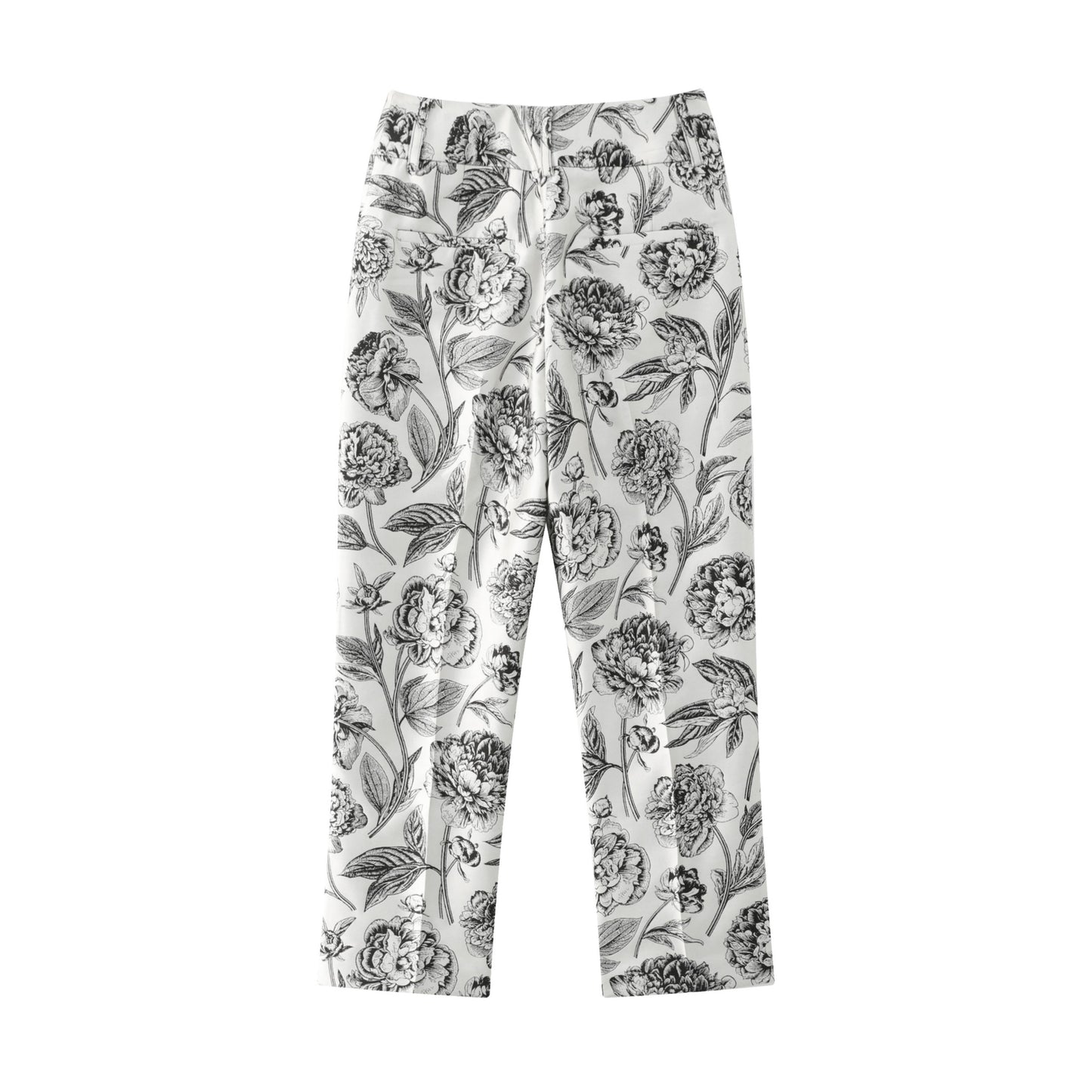 Slim Trouser - English Rose Floral