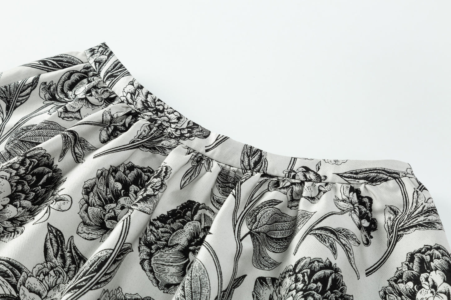 Full Skirt - English Rose Floral