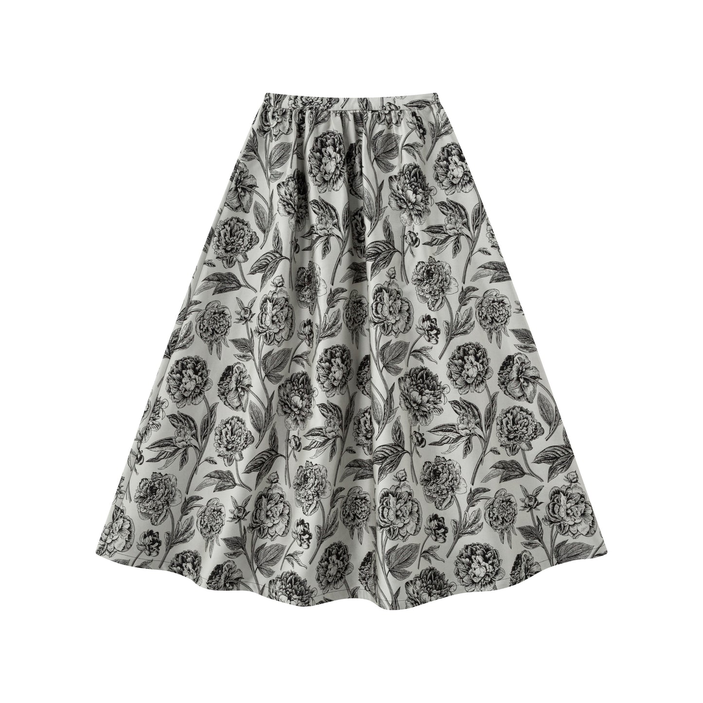 Full Skirt - English Rose Floral