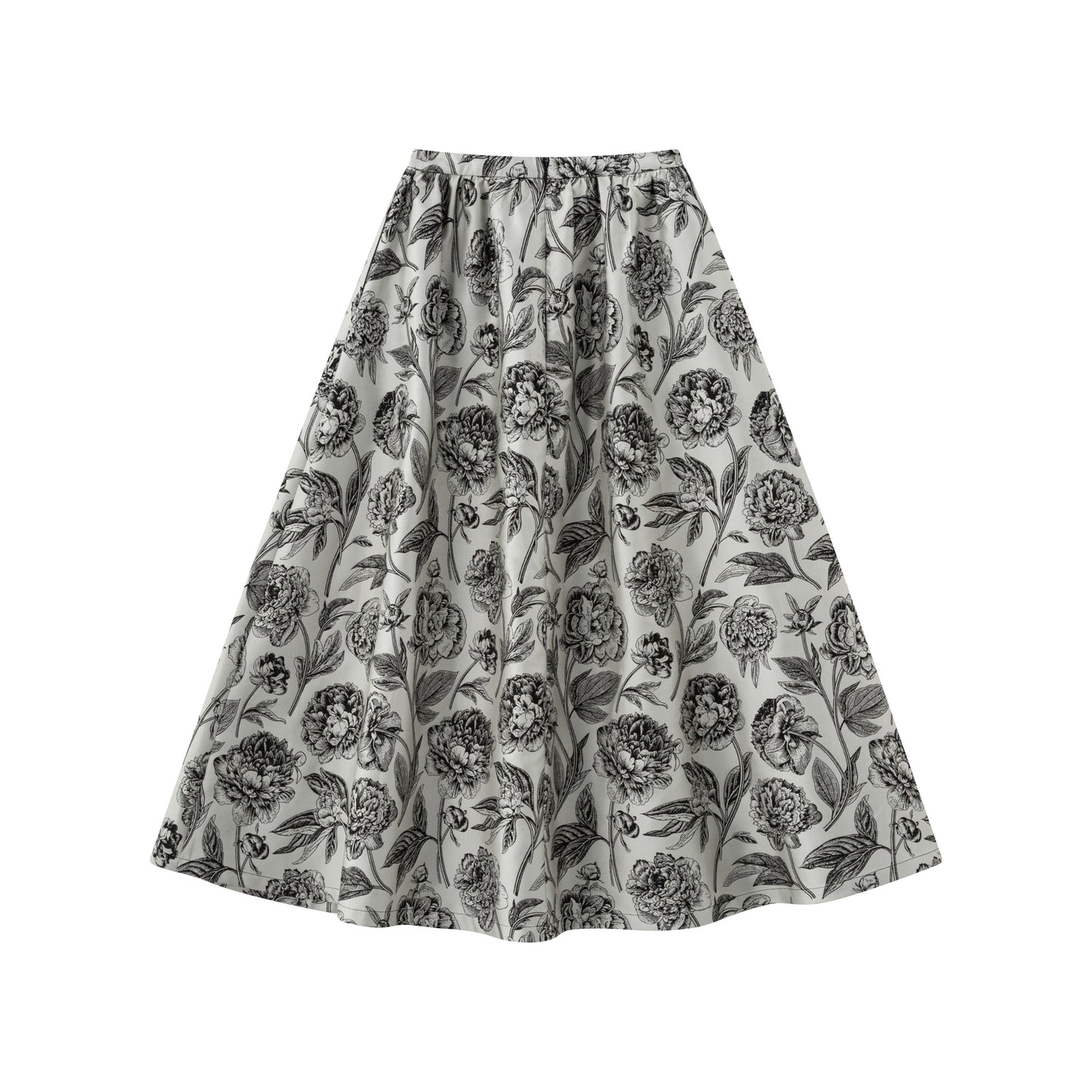 Full Skirt - English Rose Floral