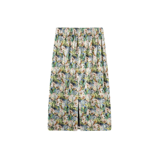 Janelle Pencil Skirt - Velvet Floral