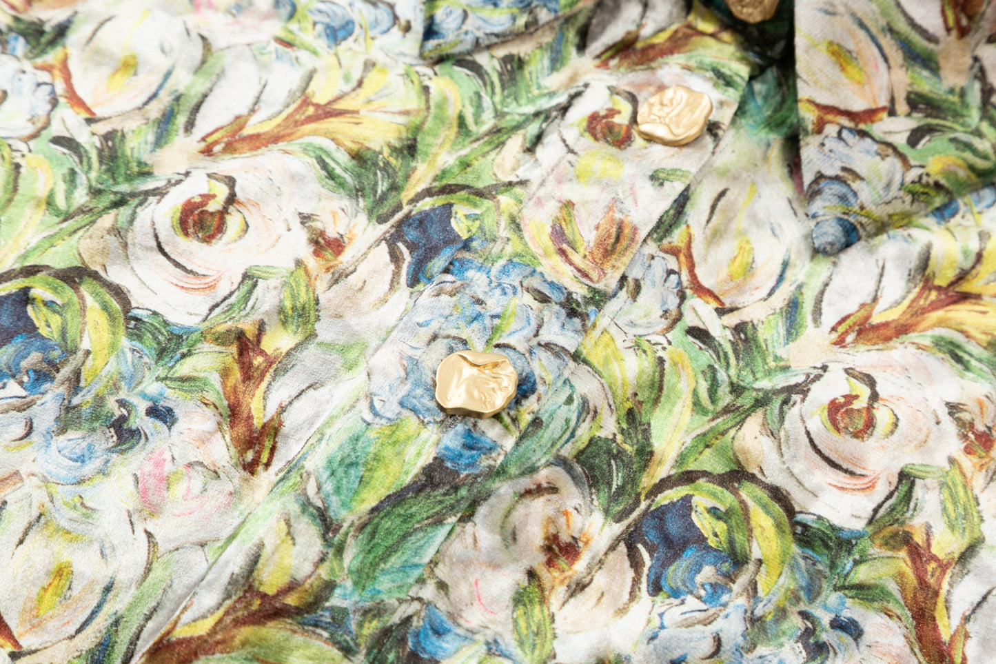 Veronika Shirt - Velvet Floral