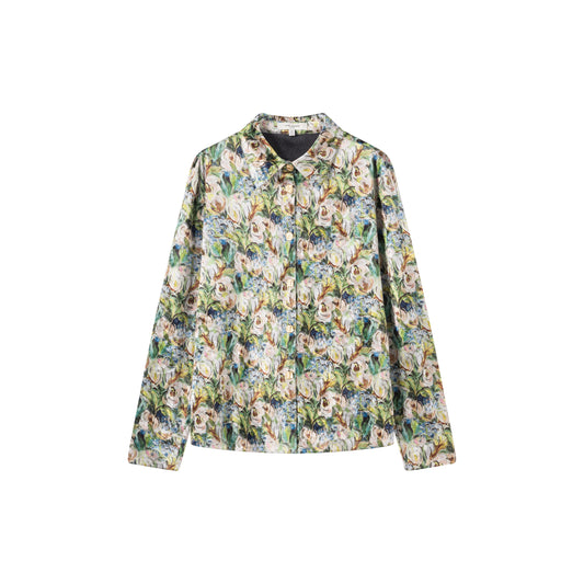 Veronika Shirt - Velvet Floral
