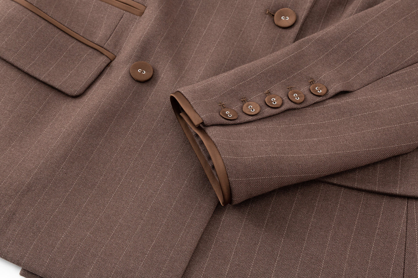 Hartley Blazer - Cinnamon Stripe